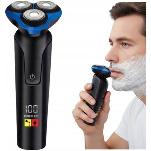 Elektrisch Scheerapparaat Mannen 3D LED Waterdicht Snel Laden