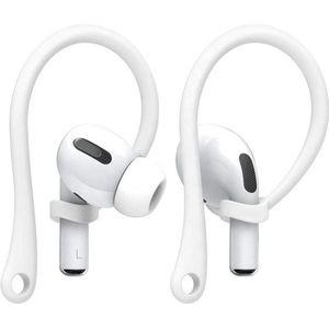 78Goods Sport Hooks - Siliconen - Geschikt voor Apple AirPods Pro/3 - Wit