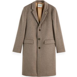 Scotch & Soda - Tussenjas - Donkerbeige / Grijs / Wit - Classic