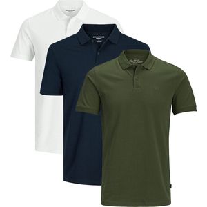 Jack & Jones Heren poloshirt 3 pack Basic
