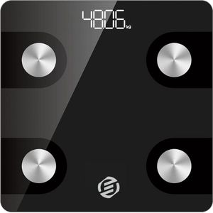 Equivera Personenweegschaal Beste Koop - Digitale Weegschaal - Lichaamsanalyse