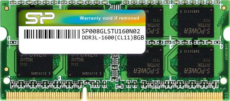 Silicon Power 8GB DDR3L SO-DIMM geheugenmodule 1 x 8 GB 1600 MHz