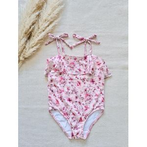 Meisjes zwemkleding - Meisjes badpak- Sweet Flower - maat 68