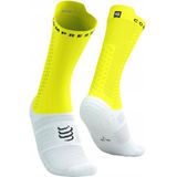 Compressport Bike V4.0 Fietssokken T1 Geel/Wit