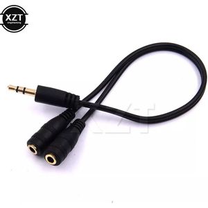 Jack Splitter | Audio Splitter 3.5 mm Jack | Audio Splitter Headset / Koptelefoon | Kabel Audio Switch | Female | Aux Splitter | Koptelefoon Splitter | Headset Splitter | Aux Splitter | Audio Jack Splitter