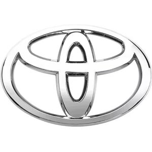 Toyota Embleem - Logo voor Grill/Kofferbak - Chrome - 160mm