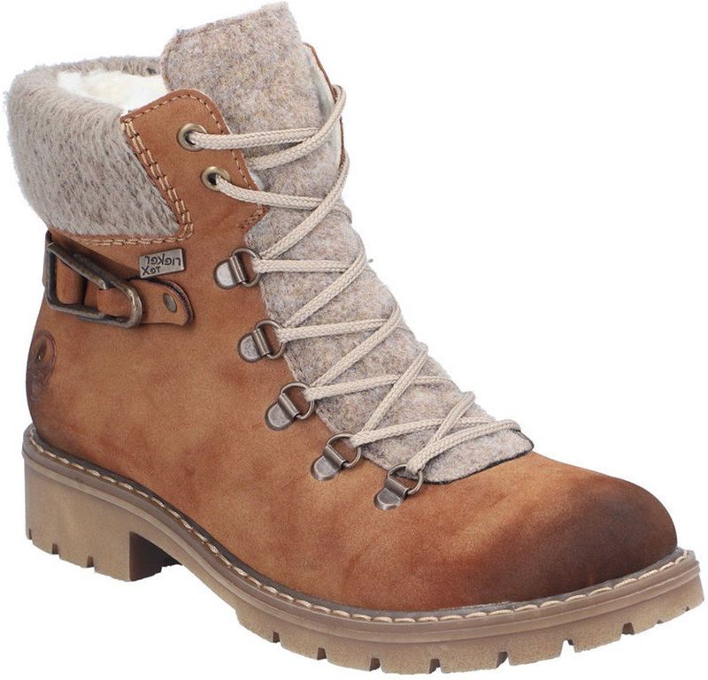 Rieker - Y9131 - Veterlaarzen - Bruin