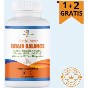 OrthiPure - Curcuma - Curcumine - Kurkuma - 600mg -Gewrichten - Zwarte peper - 60 capsules - 1+2 Gratis