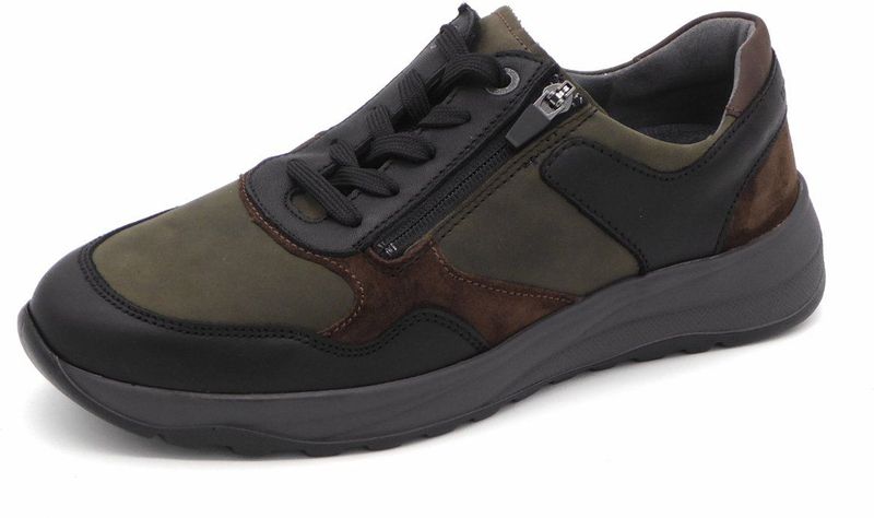 Waldlaufer - Sneakers - Leer/Nubuck - Ritssluiting - Uitneembaar Voetbed