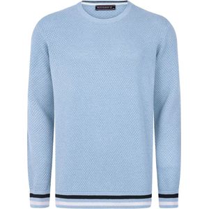 Felix Hardy Katoenen Trui Met Ronde Hals Herren Blau - S