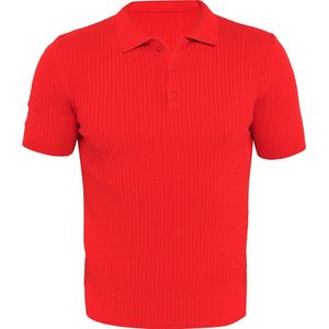 Giorgio Di Mare Polo Shirt Heren Rot - 3Xl