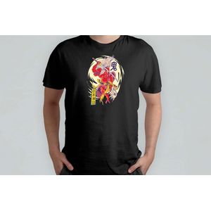 Oni - T Shirt - Japanese - Anime - Vibes - KawaiiCulture - MangaMagic - OtakuWorld - SakuraSeason - Japanse - KawaiiCultuur - OtakuWereld - SamuraiGeest