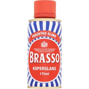 Brasso Koperglans - 6 x 175 ml - Koperpoets - Voordeelverpakking