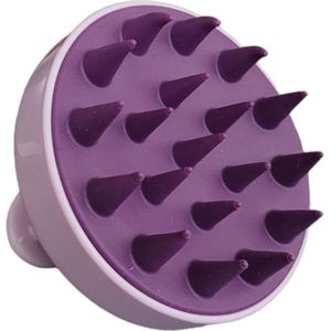 scalp massager - scalp brush - head massager - siliconen haarborstel - hoofdhuid massage borstels - Paars - oDaani