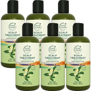 PETAL FRESH - Shampoo Tea Tree - 6 Pak - voordeelverpakking
