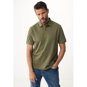 Mexx Peter Basic Pique Polo Regular Fit Mid Green - Maat Xxl