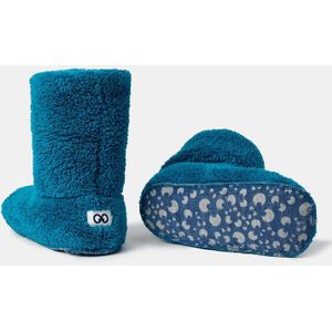 Woody boots - groenblauw - 252-10-BOO-M/795 - maat 40/43