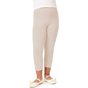Merry Style MS-MS10-131-LE Meisjes Leggings - Sport - Vrijetijdsbroek - Lang- Viscose - Sporbroek - Yogabroek - Beige - 116