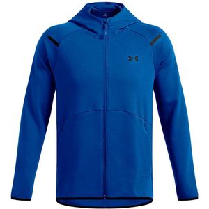 Under Armour Unstoppable Fleece Eu Sweatshirt Met Rits Blauw L / Regular Man