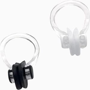 Neusklemmen zwemmen - waterdichte neusklem - neusclipbeschermer - 2 stuks - voor beginners of professionals .