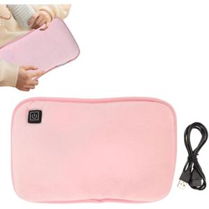 Electric - Handwarmer - Soft Cotton Velvet - Portable Heated Hand Warmer - 3 Levels - USB Hand Warmer Bag
