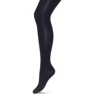 Bonnie Doon Viscose Kasjmier Maillot Dames Donker Blauw maat 40/42 L - 100 Denier - Luxe Kasjmier - Uitstekende pasvorm - Gladde Naden - Soft Cashmere Tights - Heerlijk zacht en Comfortabel - Donkerblauw - Navy - BN651992.102