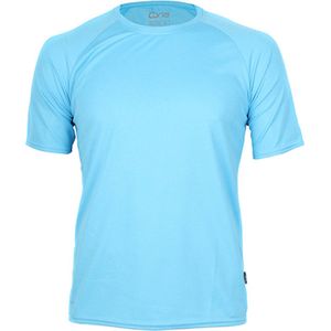 Herensportshirt 'Tech Tee' met korte mouwen Clear Blue - S