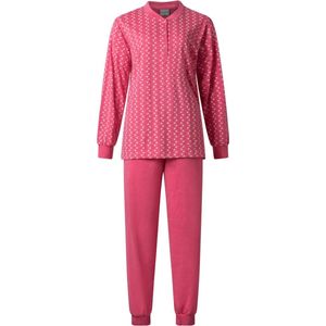 Lunatex dames pyjama - maat XXL - Porto daisy - fuchsia