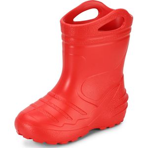 Ladeheid LA-KL-051-Summer Kinderen Regenlaarzen - Rubber Laarzen - EVA - Rood - 27