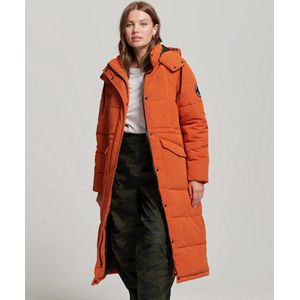 Superdry Vintage Everest Longline Jasje Oranje XS Vrouw