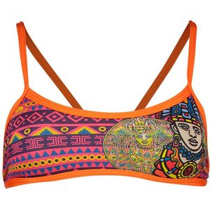 Turbo Mare Bikinitop Oranje,Paars 7-8 Years Meisjes