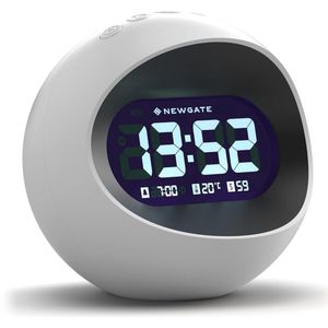 Digitale Wekker met LCD-scherm - Multifunctionele Nachtkastklok en Mantelklok in Modern Design