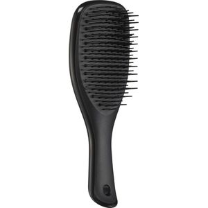 Mini Detangler Haarborstel | Ideaal voor Kinderen & Reizen | Vermindert Knopen en Breuk | Zwart