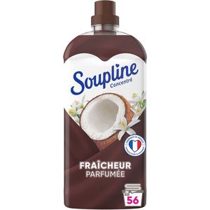 Concentraat Wasverzachter met Kokos en Witte Bloemen – 100% Gerecycled Kunststof – 1,2 Liter