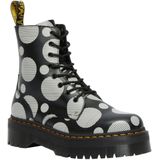 Dr Martens - Jadon Polka Dot Smooth - Enkellaarsjes - Zwart - Platform