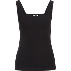 WE Fashion Dames singlet van ribstof