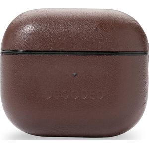 DECODED Aircase Lite geschikt voor Airpods 3 - Chocolate Brown