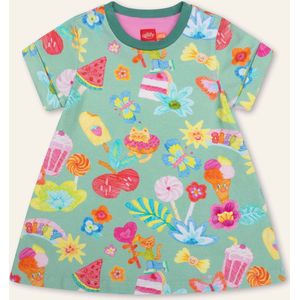 Oilily - Doll jersey dress - Groen - 122/7yr