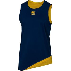 Errea reversible basketballshirt Chicago navyblauw/geel - Maat L