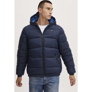 Blend Gewatteerd jack met ritszakken in Dress Blue Maat M