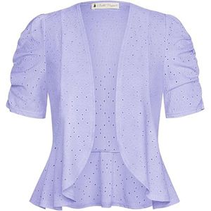 Korte Mouwen Bolero Shrug voor Dames, Gebreide Jas voor Jurken en Rokken