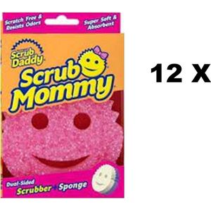 Pink Stuff Scrub Mommy Sponzen - Voordeelverpakking 12 Stuks
