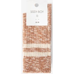 Sissy-Boy - Oranje sokken met strepen