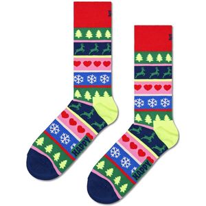 Happy Socks Christmas Stripe Sock - unisex sokken - Unisex - Maat: 36-40