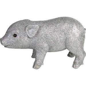 Klevering Spaarpot - Spaarvarken Glitter Pig polyresin