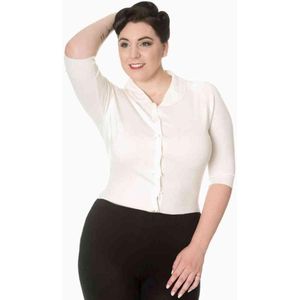 Dancing Days - April Cardigan - S - Wit