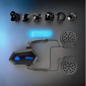 TechU™ Motor Communicatiesysteem Handsfree – Motor Headset Helm – Bluetooth 4.1 – Motorhelm Oproepen opnemen, Bellen & Muziek luisteren