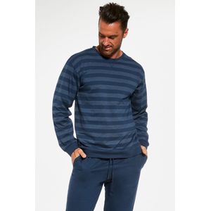 Cornette Heren Pyjama Winter Lange Mouw Lange Broek Loose 11 Jeans 117/235 XXL