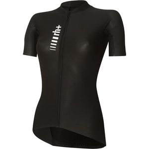 Rh+ Aria Korte Mouw Wielertrui Zwart M Vrouw