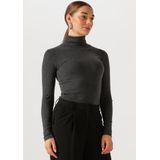 INWEAR - Dagnaiw Rollneck Melange - Coltrui - Donkergrijs